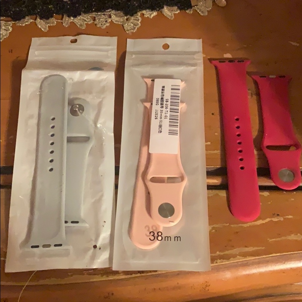 Apple watches 38mm and 40mm